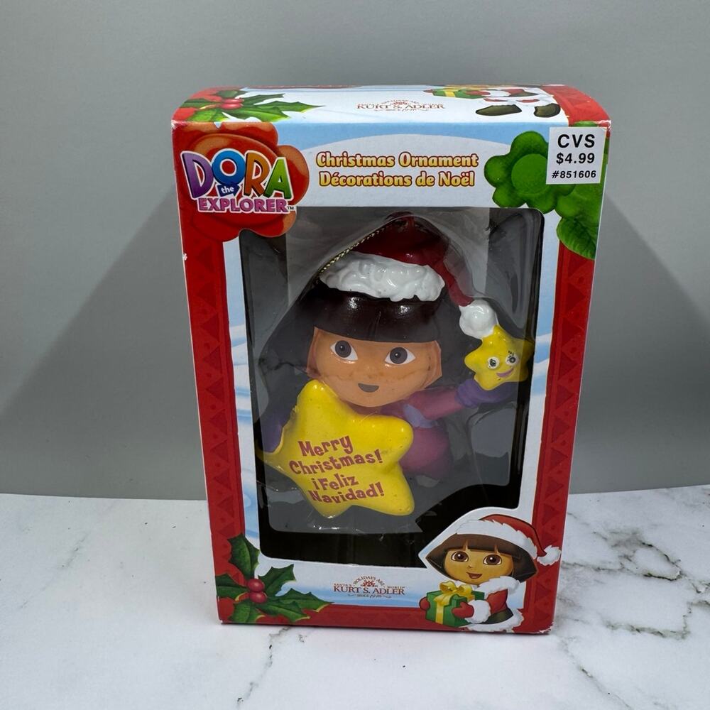 Dora the explorer Christmas Ornament